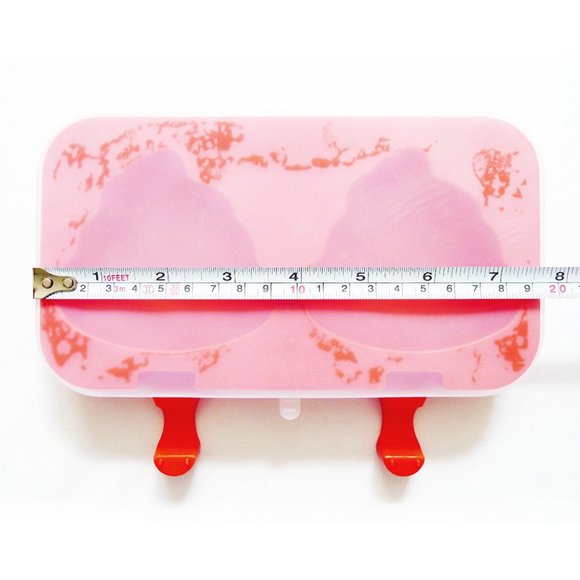 POOP Shaped SILICONE Popsicle Mold + Wooden Sticks - Picture 3 of 3